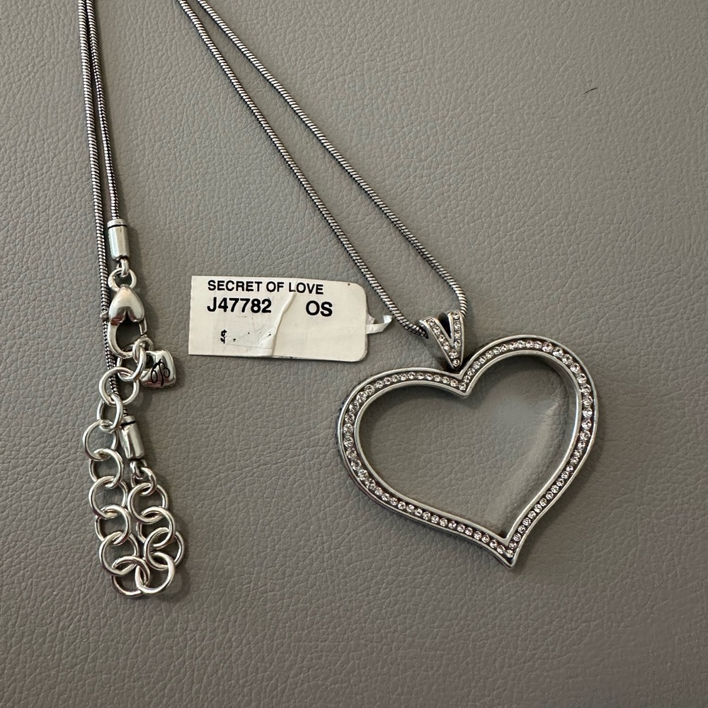 Gently Used Brighton Secret of Love Necklace
